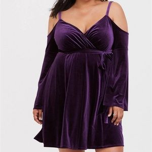 Torrid Velvet Dress